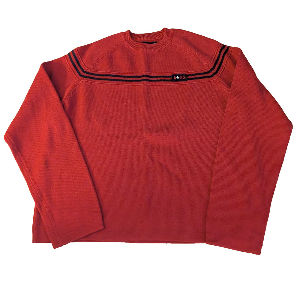 Abercrombie Fitch Sweater Crewneck Vintage Cotton Nautical